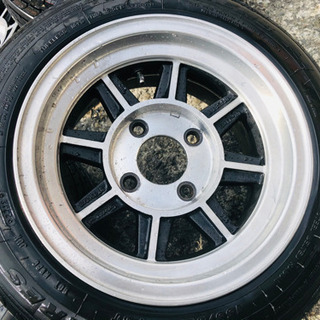 希少　当時物　ハヤシレーシング  13インチ　6j 6.5j 155/65