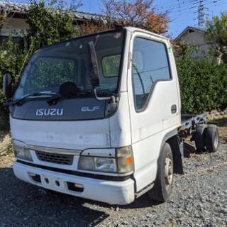 商談中 現状車 ISUZU エルフ シャーシ 書類なし 部品取り