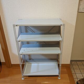 【ネット決済】無印良品 スチールユニットシェルフ　スチール棚セット