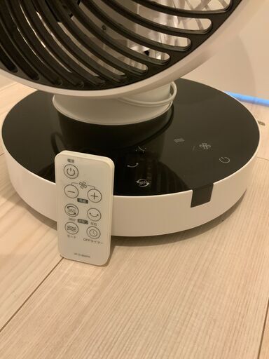 【美品】360°フルリモコン式サーキュレーター