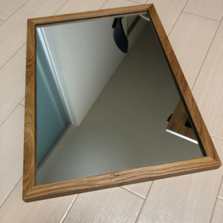 【ネット決済】無印良品　壁に付けられる家具・鏡　44×32センチ