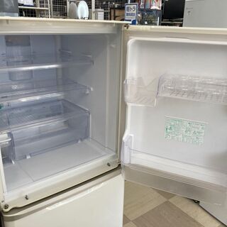シャープ 両開き3ドア冷蔵庫 2013年製 SJ-PW31X-W