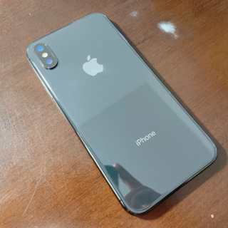 【美品】iPhoneXs スペースグレイ 美品)iphone x スペースグレイ256G 極美品 iPhoneX 256GB SIMフリー