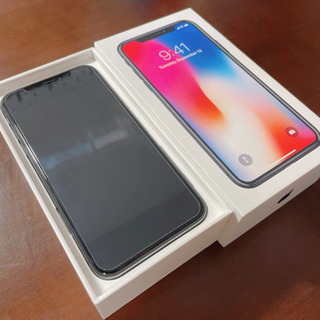 iPhoneX 256GB Space Gray 美品 決まりましたiPhoneX 256GB スペース 