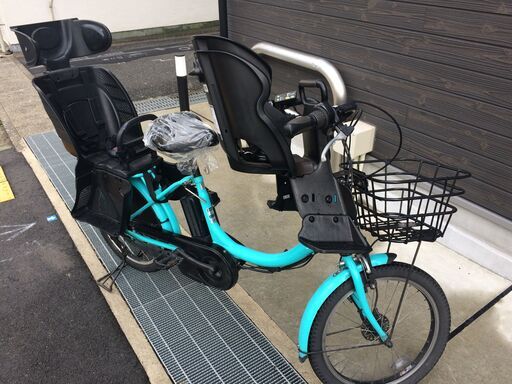 地域限定送料無料 パスバビー 子供乗せ 12，3AH オレンジ 電動自転車