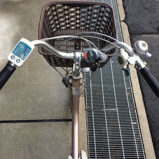 地域限定送料無料 パナソニック カロヤカライフ 三輪車 新基準 10AH 薄