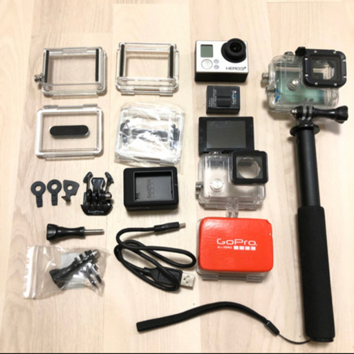 逆輸入 GoPro ウェアラブルカメラ HERO4 SILVER まとめ売り3台 - www