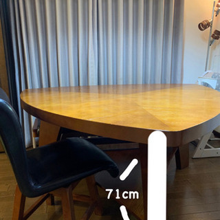 【ネット決済】ダイニングテーブル　椅子セット