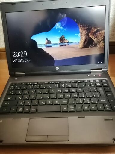 HP 高性能第二世代Core i5搭載 HDD320G メモリ4G DP出力 Wifi対応 国産（Made in Tokyo） 　持ち運び 最新Windows10搭載
