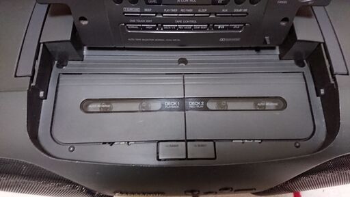 希少 Panasonic 90sの名機 バブルラジカセ Rx Dt707 コブラ リモコン付き のろろん 新羽のオーディオ ラジカセ の中古あげます 譲ります ジモティーで不用品の処分