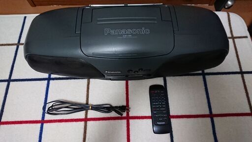 希少 Panasonic 90sの名機 バブルラジカセ Rx Dt707 コブラ リモコン付き のろろん 新羽のオーディオ ラジカセ の中古あげます 譲ります ジモティーで不用品の処分