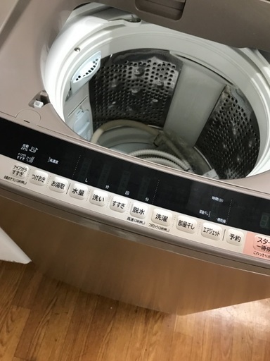 大型洗濯機 HITACHI 2017年 10.0kg