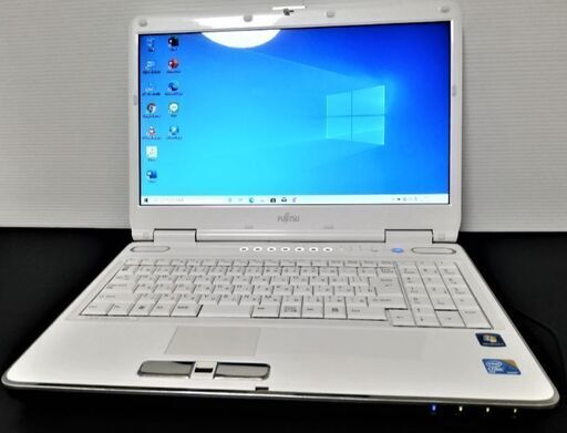 ☆美品☆富士通☆Core 2 Duo P8700/4GB/BD/無線/マイクロソフトオフィス