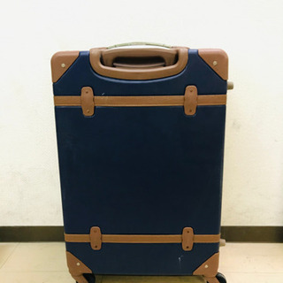 【美品】スーツケース(ジーンズ柄)