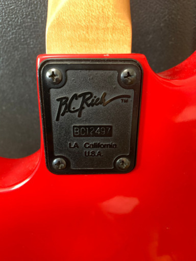 B.C Rich 日本製 ferrari red B.C Rich 日本製 ferrari red
