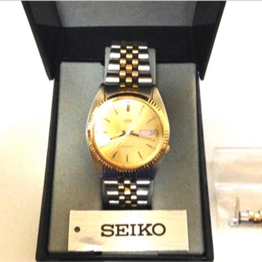 【希少品】SEIKO5（機械式）自動巻 （ゴールド・シルバー）入手困難/希少