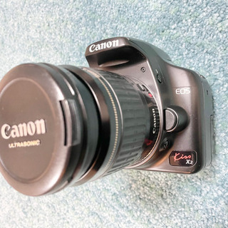 【お取引決定】Canon キャノン 一眼レフカメラ EOS KISS X2 初心者向け