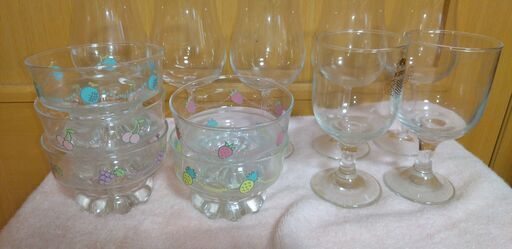 可愛いフルーツ ワイングラス 7star 新庄の食器 コップ グラス の中古あげます 譲ります ジモティーで不用品の処分