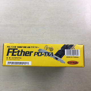 【ネット決済・配送可】corega FEther PCI-TXA...
