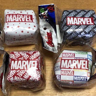 ★未開封★ MARVEL キューブポーチ 4個