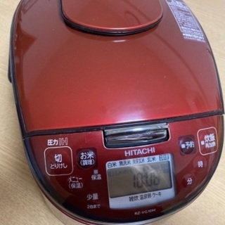 圧力IHタイプ 炊飯器[5.5合炊き]（RZ-VG10M） 