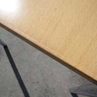 USMハラー 木目天板テーブル 1500x750 会議テーブル