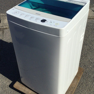 中古　2017年製　全自動洗濯機　4.5kg　幅52.6　　奥行...