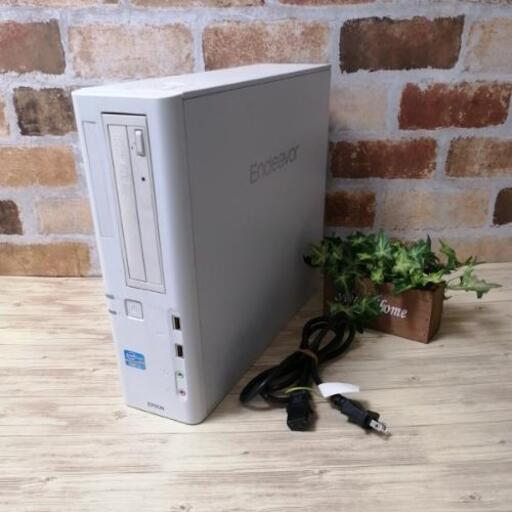 EPSON 新品SSD 240GB CPU i5 メモリ 8GBディスクトップ テレワーク 在宅勤務