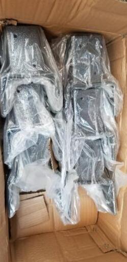 新品！！ラティスポスト固定金具　ブロック用×6