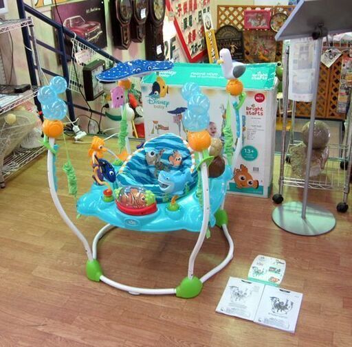 ジャンパー トイザらス ブライトスターツ ディズニーベビー ファインディング ニモ 360度回転シート 11kgまで Toysrus Di モノハウス平岡店 大谷地のベビー用品 その他 の中古あげます 譲ります ジモティーで不用品の処分