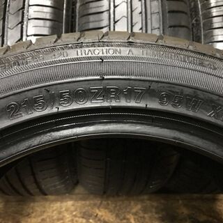 未走行に近い WINRUN R330 215/50R17 17インチ 夏タイヤ 4本 2019～20