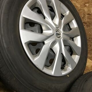 【BS DUELER H/L 850 225/65R17】夏タイヤ【日産 T32エクストレイル 純正ホイール 17インチ 7J5HPCD114.3+45】2020年製　(TE755)クレジットカード QRコード決済可能 BS DUELER H/L 850 225/65R17】夏タイヤ【日産 T32エクストレイル 純正