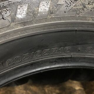 BS BLIZZAK VRX 205/65R16 16インチ スタッドレス 4本 2016～17年製 
