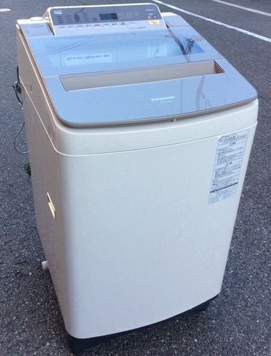 【RKGSE-397-1】特価！Panasonic/10kg/全自動洗濯機/NA-FA100H5/中古/2017年製/当社より近隣地域無料配達