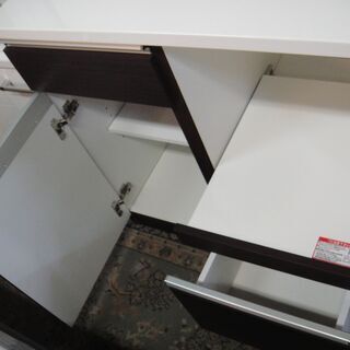 2ドア キッチンボード レンジボード 食器棚 キッチン収納 家電ボード