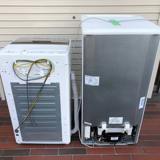 美品□家電2点セット 2020年製 洗濯機 冷蔵庫 動作確認済み