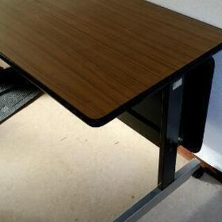 【ネット決済】テレワーク会議テーブル二つ折れ机w1800