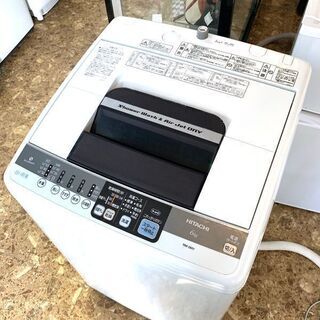 HITACHI/日立 全自動電気洗濯機 6kg NW-6MY 2012年製