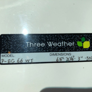 THREE WEATHER スリーウェザー サーフボード パフォーマーエッグ