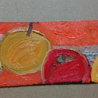 甲斐仁代(カイヒトヨ) 油彩 静物 額無し 真作保証(深沢紅子証明シール