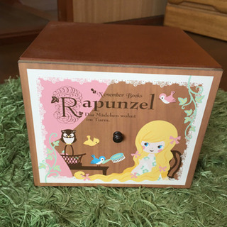 【取引完了】収納ボックス 絵本シリーズ ラプンツェル