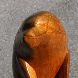 木彫り イルカ ディスプレイ 置物