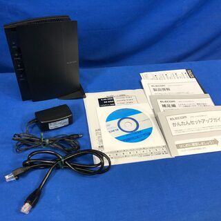 【動作保証あり】ELECOM WRC-1167GHBK2-C 無...