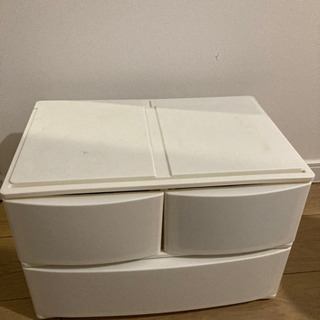 　ニトリ購入　小物収納ボックス　プラケース　2個