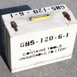 工具箱 ツールボックス 米軍使用 ホワイト