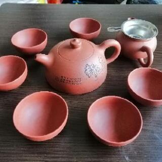 紫砂壺 茶碗の画像