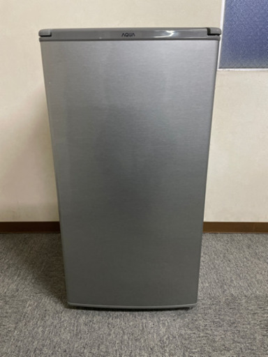 【5/31売却済KI】新生活！AQUA アクア ノンフロン直冷式冷蔵庫 19年製　AQR-8G 75L