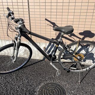 中古自転車（クロスバイク）2000円で。
