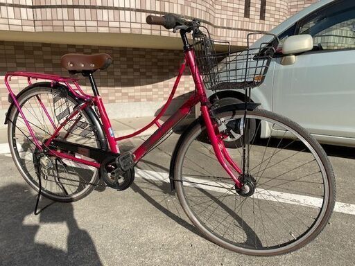Liselotte 27インチ 婦人用自転車 6速 青 （91）