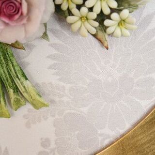 EMMEGIカポディモンテ磁器額アンティーク＆ロココ調OV